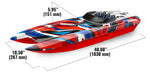 TRA57046-4 TRAXXAS DCB M41-Boats-Mike's Hobby