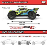 ARA4305V4 1/10 VORTEKS 223S DSC 4X4 RTR Brushless Stadium Truck-Cars & Trucks-Mike's Hobby