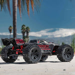 ARA8708T1 1/8 KRATON 6S BLX 4X4 EXtreme Bash Speed Monster Truck RTR, Black-Cars & Trucks-Mike's Hobby