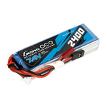 GEA2S2400RXJS Gens ace 2400mAh 2S 7.4V RX Lipo Battery Pack with JST-SYP Plug-LiPo Battery-Mike's Hobby