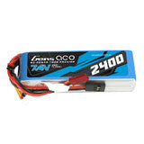 GEA2S2400RXJS Gens ace 2400mAh 2S 7.4V RX Lipo Battery Pack with JST-SYP Plug-LiPo Battery-Mike's Hobby