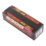 GEA63004S14D5 7.6V 6300mAh 4S 140C Hardcase LiHV Battery: 5mm Tubes-LiPo Battery-Mike's Hobby