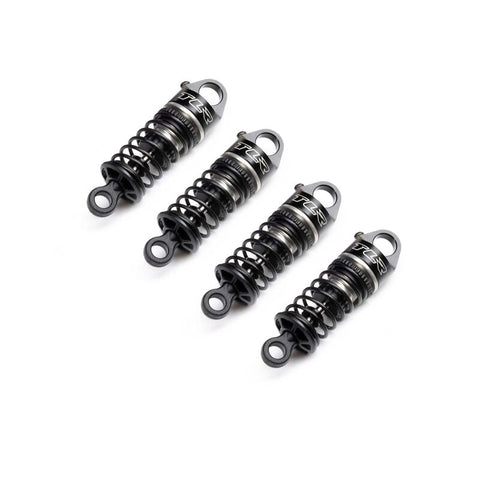 LOS-1931 Aluminum Shock Set, On-Road, Assembled (4): GROM