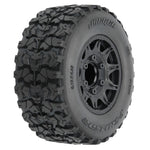 PRO1029910 Pro-Line 1/10 Jaeger HP BELTED F/R 2.8" MT Tires MTD 12mm/14mm Black Raid (2)