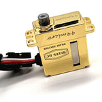 SEHREEFS162 Reefs RC 99 Micro Digital Metal Gear Waterproof Servo, Brass Edition-SERVO-Mike's Hobby