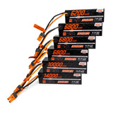 SPMXB4S100 14.8V 10000mAh 4S 120C Smart G2 Pro Basher LiPo Battery: IC5-LiPo Battery-Mike's Hobby