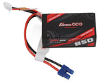 GEA8502S60E2 Gens Ace 2S LiPo Battery 60C (7.4V/850mAh) w/EC2 Connector (Losi Mini-B)-LiPo Battery-Mike's Hobby