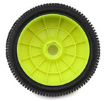 TZO-TZ402SS-Y TZO Tires 402 1/8 Buggy Pre-Glued Tire Set (Yellow) (4) (Super Soft)-WHEELS AND TIRES-Mike's Hobby