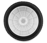 TZO-TZ202US-W TZO Tires 202 1/8 Buggy Pre-Glued Tire Set (White) (4) (Ultra Soft)-WHEELS AND TIRES-Mike's Hobby