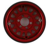 VPS07804 Vanquish Products KMC KM445 Impact 1.9" Beadlock Crawler Wheels (Red) (2)-WHEELS AND TIRES-Mike's Hobby