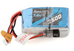 GEA2S2500RXJR Gens Ace 2500mAh 7.4V 2S2P Hump RX Lipo Battery Pack with JR-3P Plug-LiPo Battery-Mike's Hobby