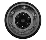 TLHTSCX24-199 Treal Hobby Type E 1.0" 6-Slot Beadlock Wheels (Titanium) (4) (21.9g)-WHEELS AND TIRES-Mike's Hobby