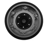 TLHTSCX24-199 Treal Hobby Type E 1.0" 6-Slot Beadlock Wheels (Titanium) (4) (21.9g)-WHEELS AND TIRES-Mike's Hobby