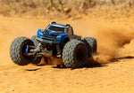 TRA67154-4-BLUE STAMPEDE 4X4 BL-2S-1/10 TRUCK-Mike's Hobby