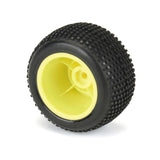 PRO1017712 Hole Shot Tires MTD Yellow Mini-T 2.0 F/R-WHEELS AND TIRES-Mike's Hobby